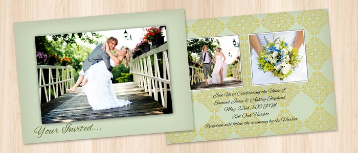 Create your own wedding invitations and save money with MailPix