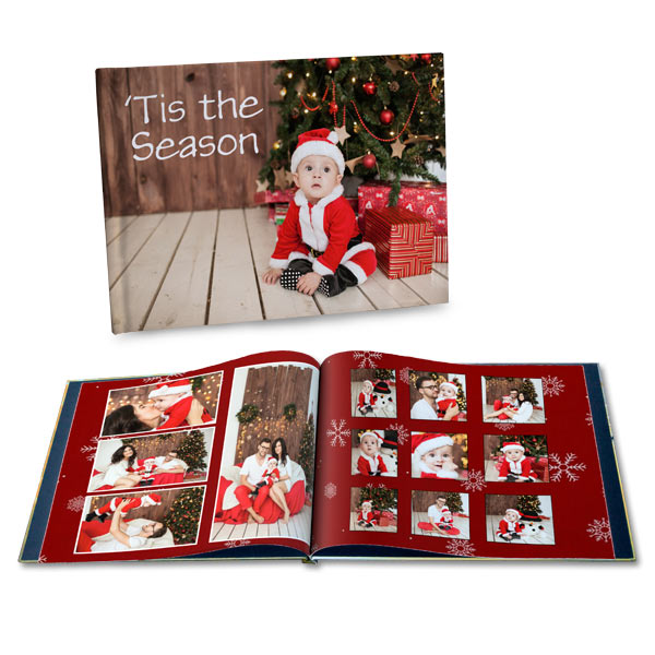  Christmas Photo Album 4x6 or 5x7 Picture Personalized