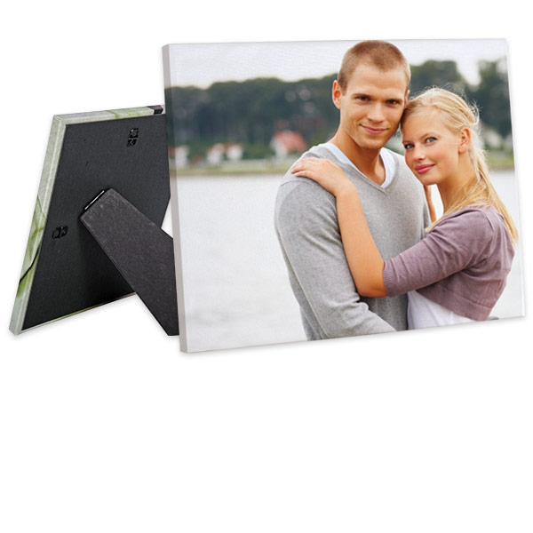 Mini Canvas Print With Easel Stand Gift Set - PhotoFlashDrive