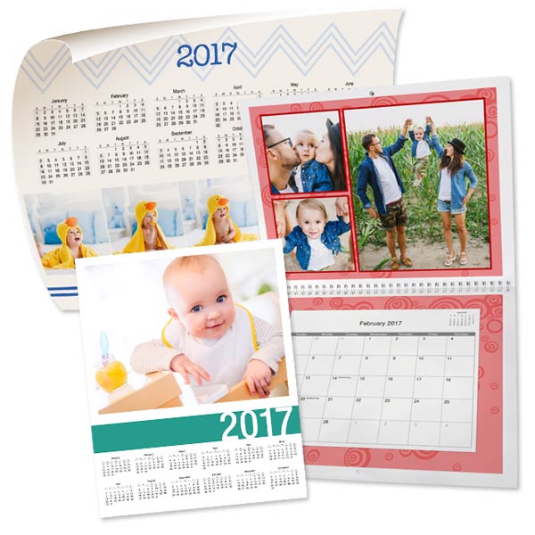 High Quality Calendar Printing Custom Photo Calendars MailPix