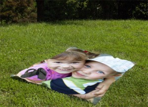 Add your photo to a warm and cozy blanket that you can snuggle up to nightly