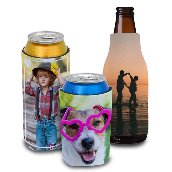 Custom Can Coolers, Neoprene Drink Coolers, MailPix